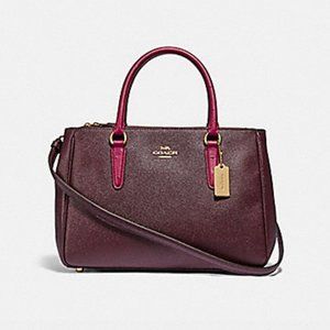 Coach Surrey Carryall - Raspberry/Dark Fuchsia